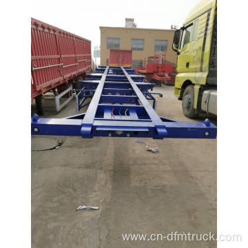 3 Axle Container Transport Skeleton Semi Trailer